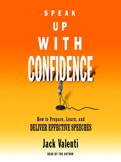 Title details for Speak Up With Confidence by Jack Valenti - Wait list